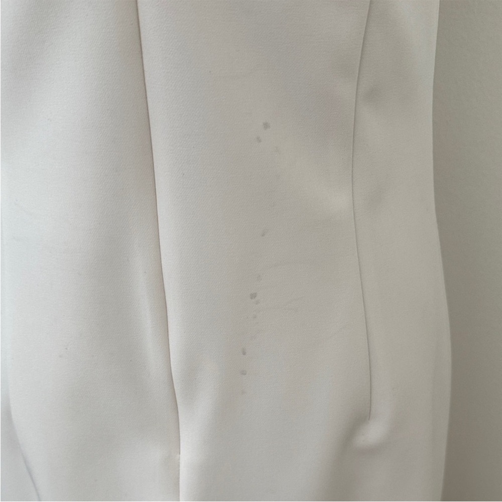Milly Elegant Cream Mini Dress - Picture 5 of 5